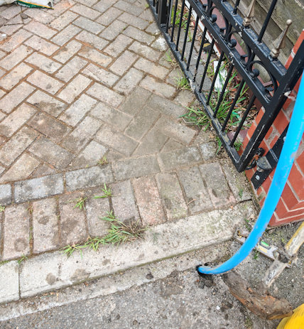 New MDPE water main installation